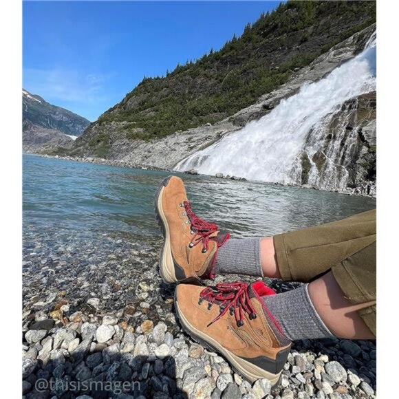 Dickies Women's Dri-tech Advanced Moisture Wicking Mid-Crew Socks (6 Pairs) (M) - Picture 4 of 6